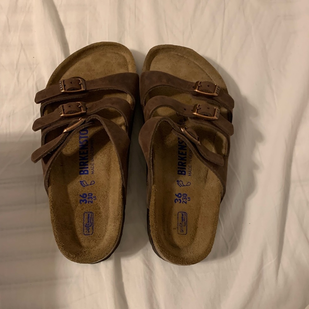 Leather brown size 36 (Womens 6)